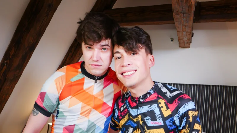 Twinks Vitali Kutcher & Danny Bianchi Heat Up After Practice