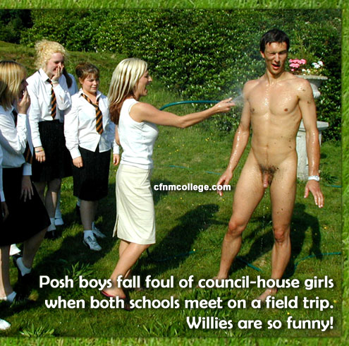 CFNM College: The Field Trip Fiasco