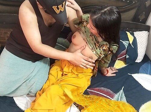 Indian MILF Porn: Horny MILF Sucking Her Lover’s Cock